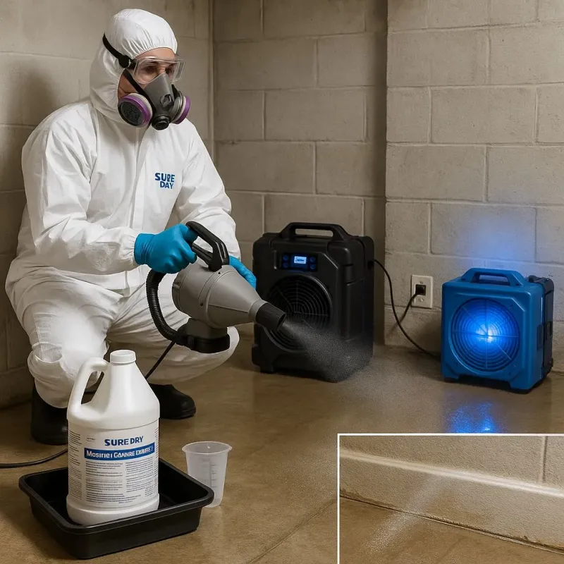Sanitization and Odor Removal process in Whittingham, NJ