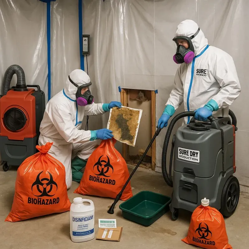 Contaminated Water Handling Protocols process in Whittingham, NJ