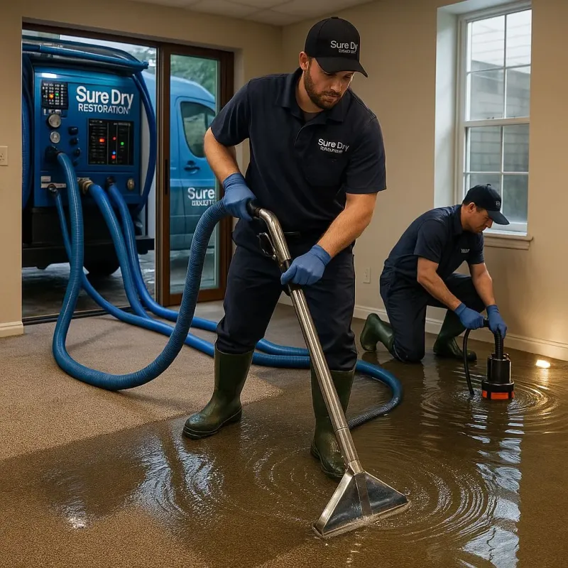 Water Extraction and Removal process in Whittingham, NJ